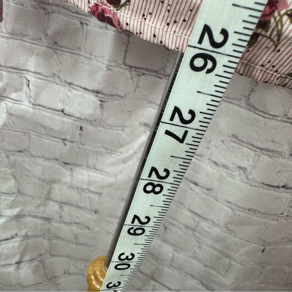 roper boho western Floral Button-Up Women's Top sz large 100% Cotton - Picture 5 of 10